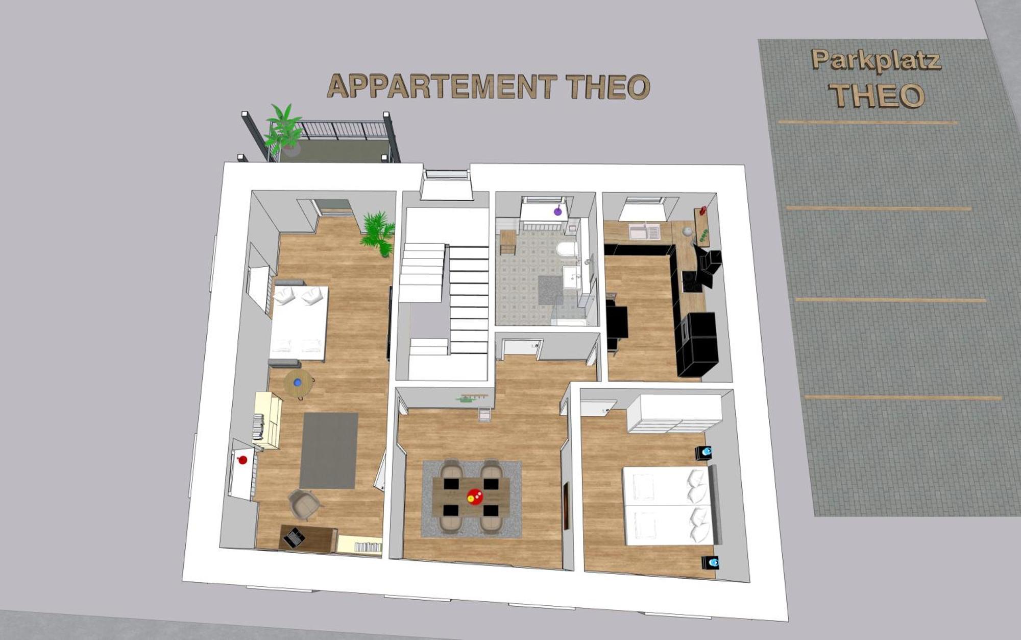 Modernes Apartement Mit Balkon In Toplage! Traben-Trarbach Eksteriør bilde